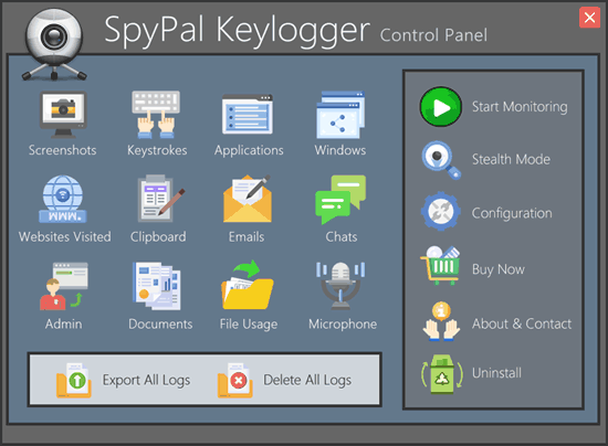 Screenshot of SpyPal 2006